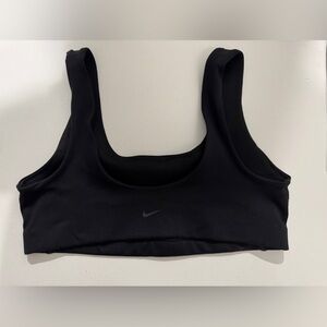 Black Nike sports bra